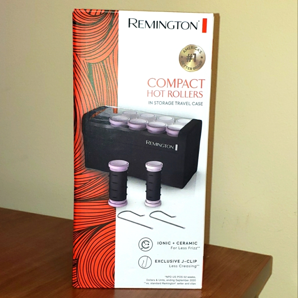 UNOPENED Remington Compact Ceramic Hot Hair Rollers